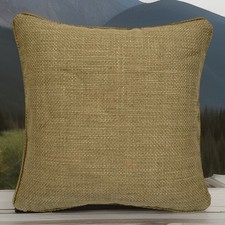 A 16 Inch cushion cover in Laura Ashley Dalton Gold Fabric