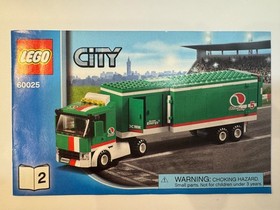 LEGO CITY: Grand Prix Truck (60025) Complete set