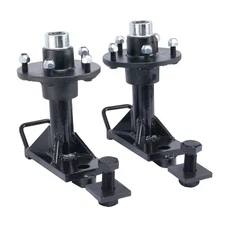 2pcs 5x5.5 Lug Superior Shipping Container Wheels Container Moving Kit