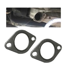 2 PCS Car Exhaust Gasket,2 Inch Reinforced High Temperature Gasket Exhaust Fl...