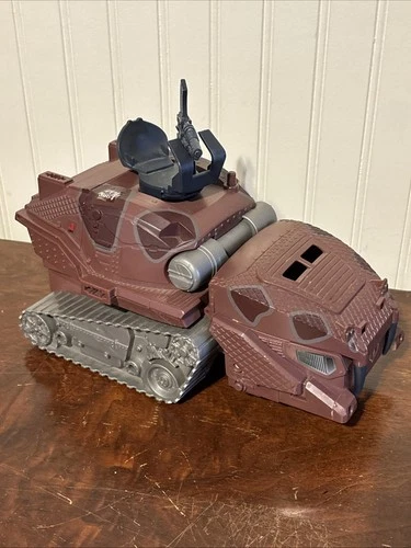 G I Joe 2002 Cobra HISS Tank IV Vehicle Spring Action w/Sound Tested Working