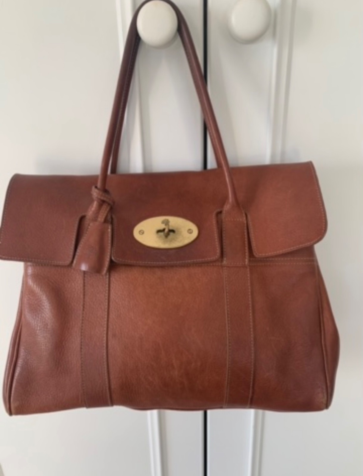 Genuine Mulberry Bayswater bag, classic. Oak Very good condition.