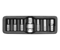 Sechskant-Schraubendreher-Bits, 7Er-Set / YT-0412 / Yato