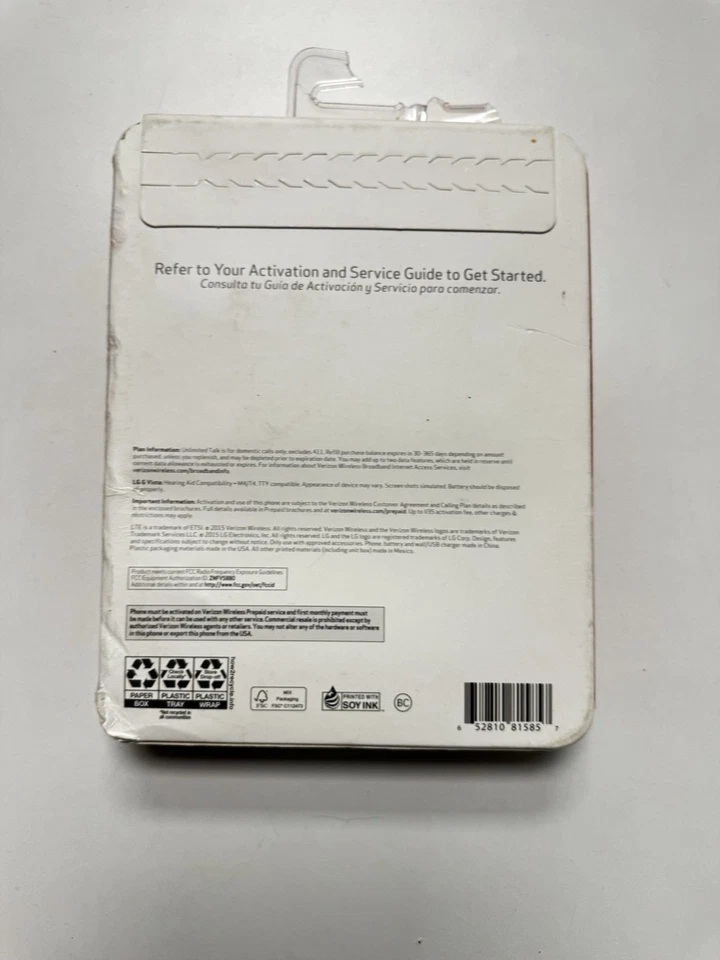 LG G Vista - Black (Verizon locked) - Brand new - Image 4 of 4