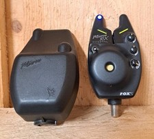 Fox Micron RX Digital Bite Alarm BLUE! LIKE NEW! ITALIC (DIODE NO 3) CARP