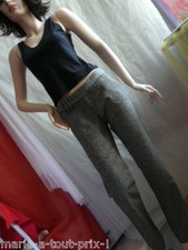 FORNARINA Hose Chine Wolle Woolmark 38 W28 Val 129E