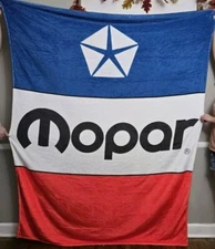  MOPAR dodge chrysler plymouth MUSCLE CAR  blanket Man Cave 