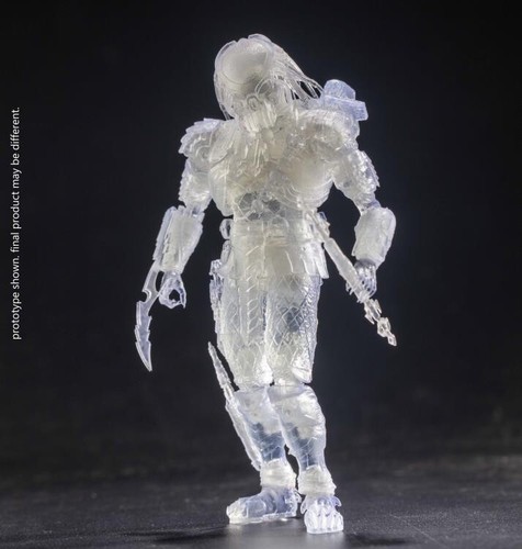 Figurine Hiya AVP Alien vs Predator Invisible Celtic Predator 1/18 COMPLÈTE EN VRAC - Photo 5/6