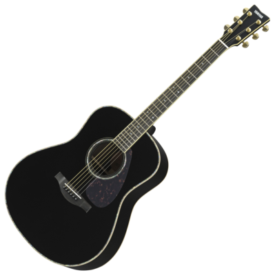 Yamaha Acoustic Guitar LL16D ARE Black Passive Type Pickup