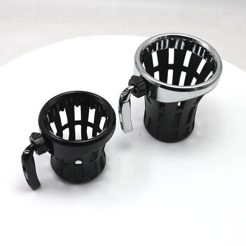 Motorcycle Handlebar Cup Holder Drink Basket Mount For Harley Touring Road Glide - Video 1 of 1