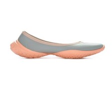 Lissom Flyte Slip-on Ballet Flat GREY/CORAL US 8.5 NEW