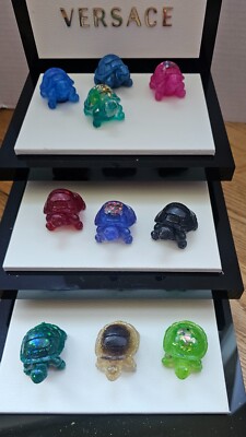 Handmade Resin Miniature Cute Lil Turtle!! Unique. OOAK. Multiple Color Options!