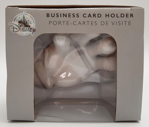Walt Disney Studios Store Mickey Mouse Glove Business Card Holder White Hand - Picture 3 of 14