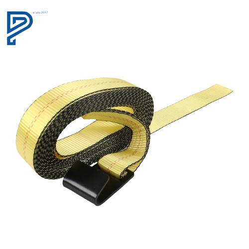 Yellow Ratchet Tie-Down Straps with Flat Hooks 2”x30 Foot Ratche 10pcs - Picture 6 of 16