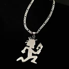 NEW design Hatchetman Juggalo Bible book charm S.steel figaro necklace pendant