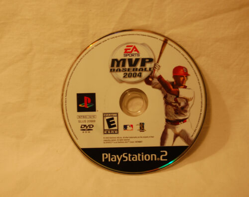 MVP Baseball 2004  (Sony PlayStation 2, 2004) Electronic Arts EA PS2 Game Disc - Afbeelding 1 van 10