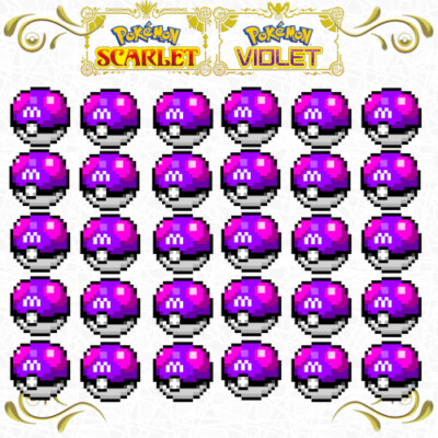 Pokémon Scarlet And Violet ⭐ Unreleased Pokeballs Shiny - Foto 2
