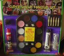 Super Value Family Costume Halloween Party Stage Play Makeup Make Up Kit New
