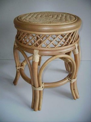 Rattan Hocker honig (Elefantenhocker) | eBay