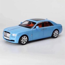 KYOSHO 1:18 Rolls Royce RR Ghost Diecast Model Car Gifts Collection Black Silver
