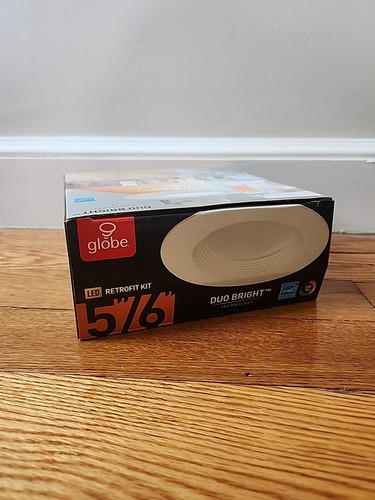 Globe Electric 91328 Duo Bright White 5-6 in. W Plastic LED Retrofit Kit 60 W - Picture 5 of 5