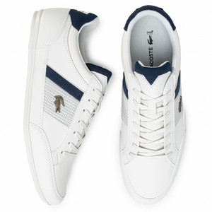 Lacoste CHAYMON 120 4 EE. UU. para Hombre Zapatos Informales blanco apagado  gris 39CMA0012-WN1 | eBay
