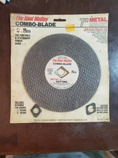Vintage MK Morse The Real McCoy Combo Blade 7" Metal Masonry Sealed