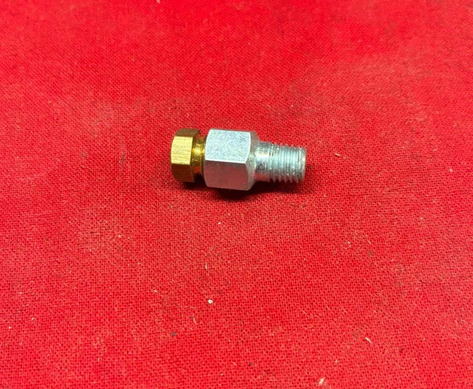 UNBRANDED 1/4" COMPRESSION NUT TUBE CONNECTORS 330059 (LOT OF 6) - Image 2 of 4