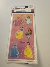 Disney Princess New 4 Sheets Of Stickers BB31