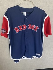DYNASTY MENS BOSTON RED SOX EMBROIDERED JERSEY - XL