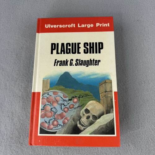 Plague Ship by Frank Slaughter Hardcover 1982 Ulverscroft Large Print Edition - Picture 2 of 12