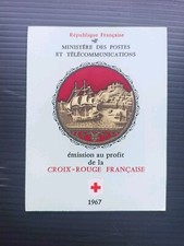 Timbre France Carnet Croix Rouge 1967** LUXE YT C2016 Red cross / 1