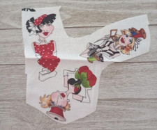 creative toss loralie fun fabric scrap 3 ladies 3.5 inch #1004 1pc