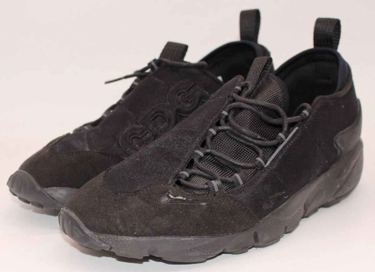 Nike Air Footscape NM/CDG スニーカー　2019ss NWT Comme des Garcons Nike CDG Black Air Footscape NM Sneakers