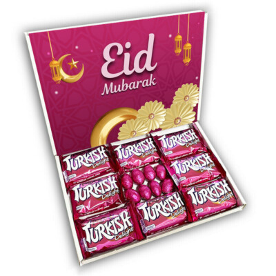Cadbury Frys Turkish Delight & Milk Chocolate Mini Eggs Eid Mubarak Gift