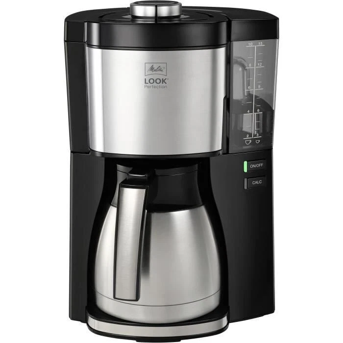 Melitta Look V Therm Perfection Filter-Kaffeemaschine - Schwarz