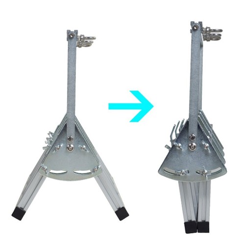 Pay-off Rack Manual Pay-off Device Three-reel Pay-off Reel Cable Reel Wheel - 第 3/6 張圖片