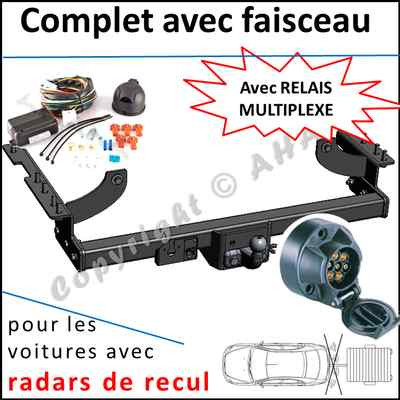 KUPPLUNG für Jeep Cherokee XJ 1984-2001 + Strahl 7br Relais Rückfahrradar