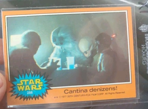 1977 Topps Star Wars #286 Cantina denizens! — TAG (grade unconfirmed)