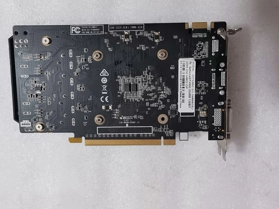 ZOTAC GeForce GTX950 2GB 768SP GDDR5 PCI-E Graphics Video Card DP HDMI DVI - Image 2 of 4