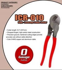 Heavy Duty Cable Wire Cutter Installation Tool Up to 0 Gauge Copper or Aluminum