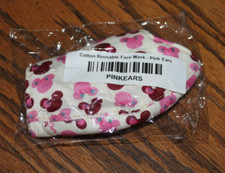 NEW Cotton Reusable Disney Face Mask Pink Ears
