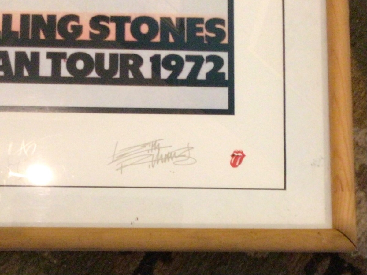 1972 Rolling Stones American Tour Poster | eBay