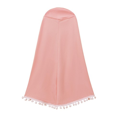 Muslim Kids Girls Burqa Kaftan Long Dress Khimar Hijab Set Islamic Children Robe - Picture 21 of 74