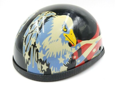 american flag motorcycle helmet ebay LUSIQIYE AMERICAN EAGLE AMERICAN FLAG STYLE EXTRA LARGE MOTORCYCLE HALF  HELMET