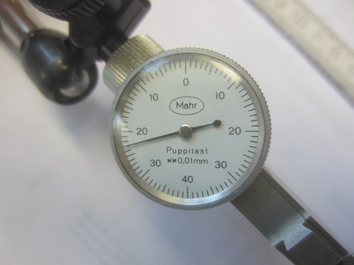Mahr Puppitast 800S Meßspitze Messuhr Kantentaster Messtaster Tasterspitze SK40 - Bild 4 von 14