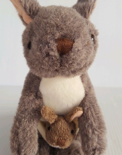 Wild Republic Kangaroo with Baby Joey Plush 8" Toy Stuffed Animal 2012 - Picture 12 of 12