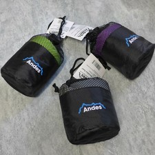 Microfibre Towel - Lightweight, Highly Absorbent - Fast-Drying - Backpacking NEW