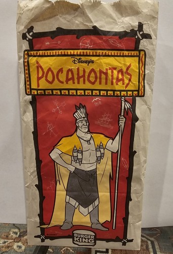 New Color Of The Wind Disney's Pocahontas Series 4 Glasses With Original Bag - Picture 18 of 19