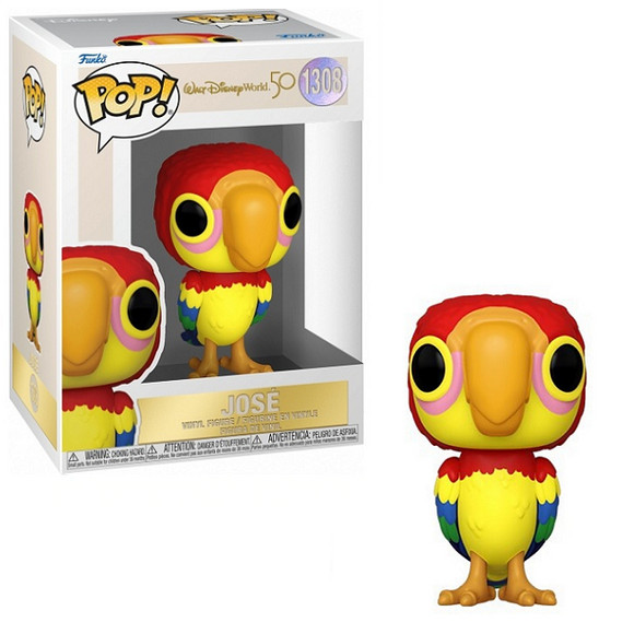 Funko Pop! Disney Walt Disney World 50Th Anniversary Parrot José #1308 New